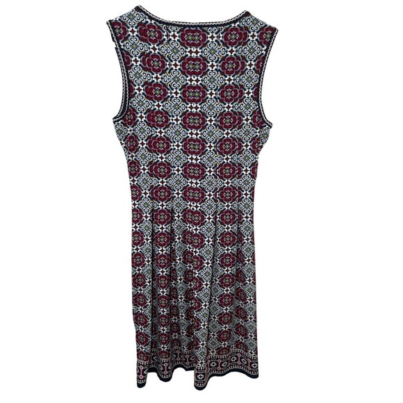 Max Studio Rose‎ and Black |Work to Casual Sleeveless V-Neck Dress - Size S - Picture 3 of 4